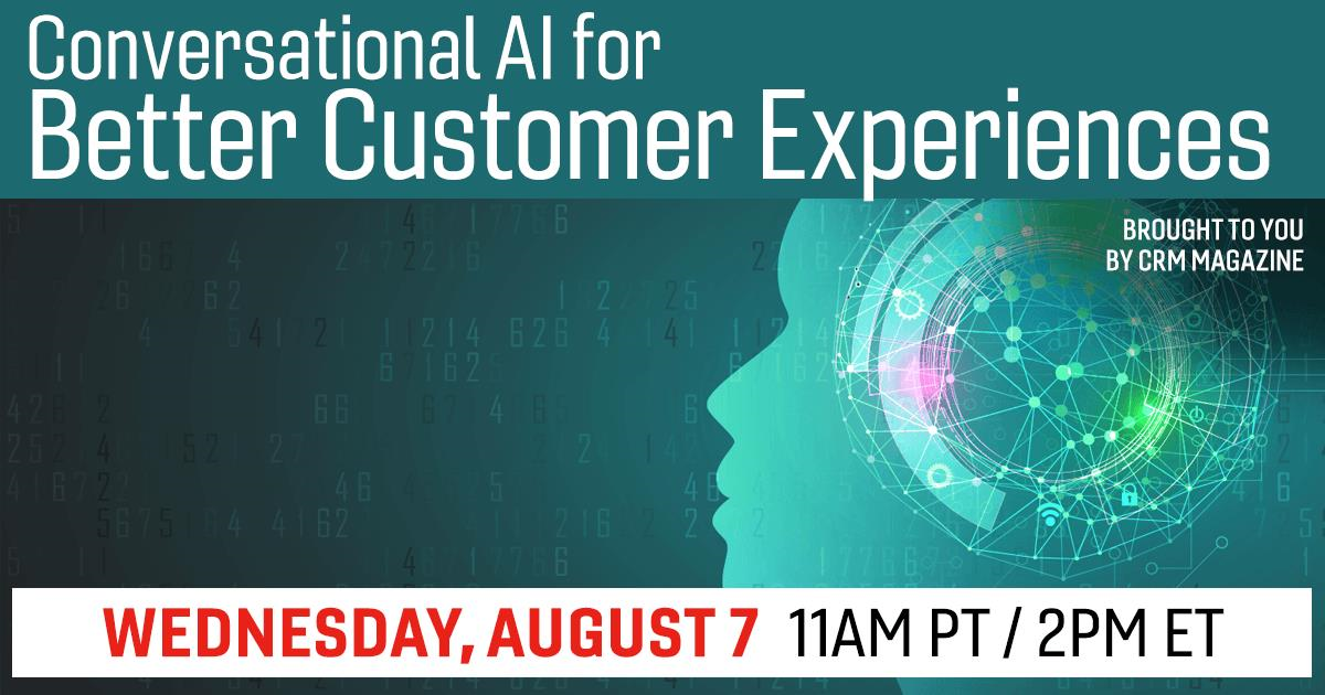 Conversational Ai For Better Customer Experiences Destination Crm Conversational Ai For Better Customer Experiences Destination Crm